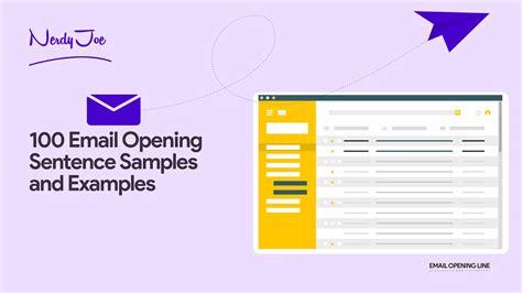 100 email opening line, phrase & sentence examples .